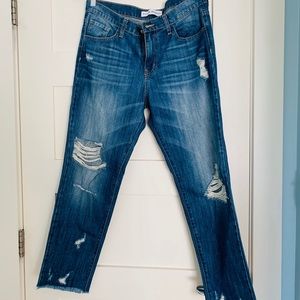 FLYING MONKEY Raw hem jeans
